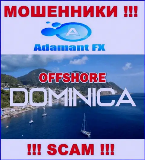 Адамант ФХ свободно лишают средств, ведь находятся на территории - Доминика