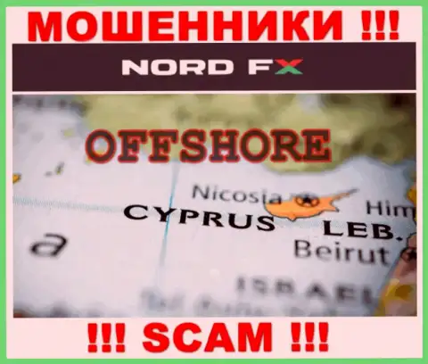 Контора Nord FX присваивает финансовые вложения клиентов, зарегистрировавшись в офшоре - Cyprus
