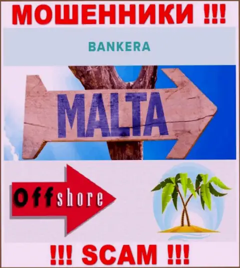 С Банкера крайне опасно сотрудничать, адрес регистрации на территории Malta