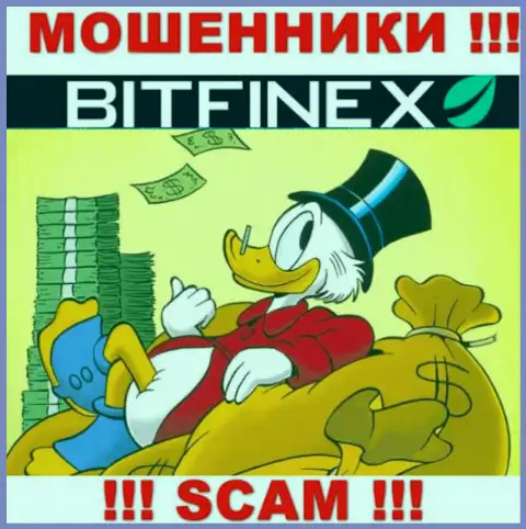 С Bitfinex Com заработать не выйдет, затянут к себе в контору и ограбят подчистую