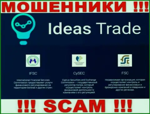Противозаконные манипуляции IdeasTrade Com крышует мошеннический регулирующий орган - FSC