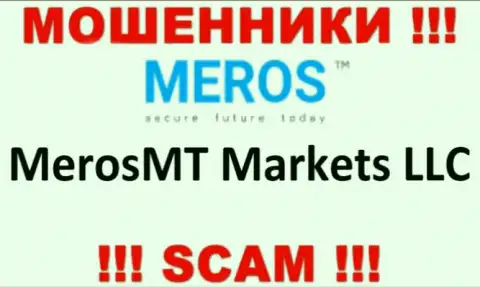 Компания, управляющая мошенниками MerosTM Com - это MerosMT Markets LLC