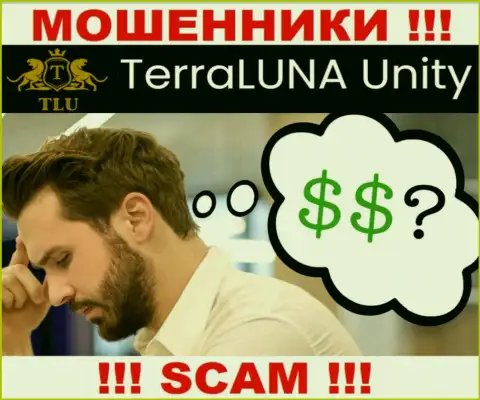 Возврат денег из организации TerraLuna Unity вероятен, подскажем как