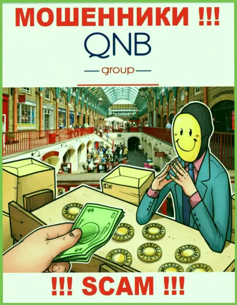 Обещания получить прибыль, разгоняя депозит в QNB Group - это РАЗВОДНЯК !