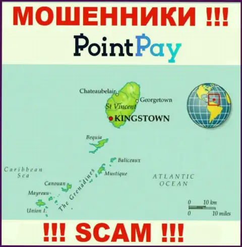 PointPay - это жулики, их адрес регистрации на территории St. Vincent & the Grenadines