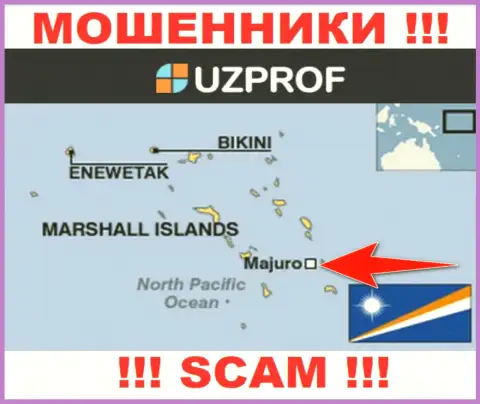 Пустили корни лохотронщики UzProf Com в оффшоре  - Majuro, Republic of the Marshall Islands, будьте очень осторожны !!!